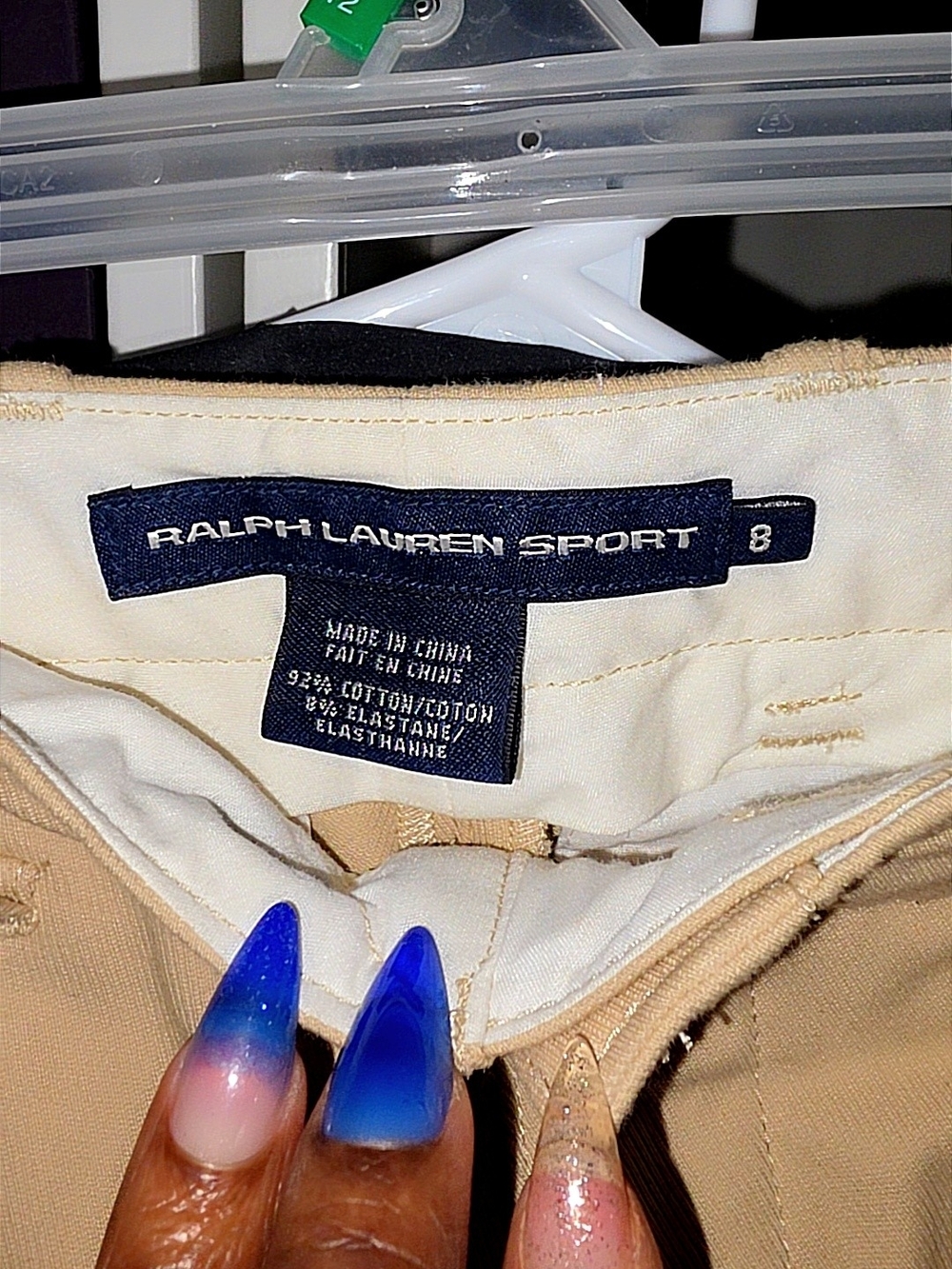 Ralph Lauren Women's Beige Jeans - Size 8